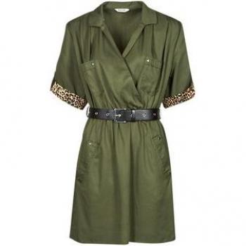 Vestido Corto Elegante Mujer Kaporal BUSH Kaki