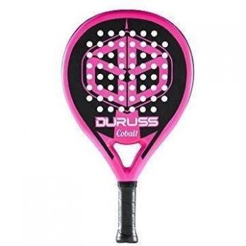 Duruss Cobalt - Pala de pádel para mujer, color rosa fluor
