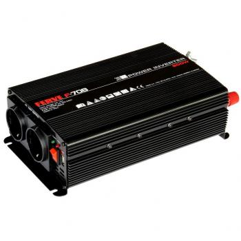 Ferve F-708 Iinversor 12V DC a 230V AC 800W OSP