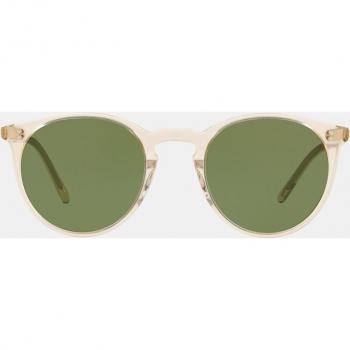 Oliver Peoples O'Malley 5183S Sunglasses - Buff Green Crystal - Beige - One Size, Unisex, Brown, Size: 48 MM