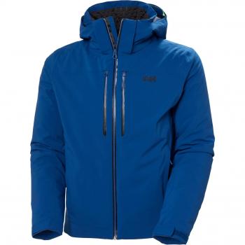 Chaqueta con capucha Helly Hansen Alpha LifaLoft RECCO azul marino - XL