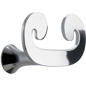 Gedy 33261300000 Percha Doble, Cromado Brillo