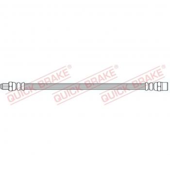 Tubo de freno QUICK BRAKE 37.055 - Latiguillo de freno, alta resistencia, material flexible, compatible con diversos modelos de vehículos, fácil instalación, certificado según normativa europea