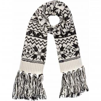 Superdry Rodeo West Textured Scarf Bufanda, Negro