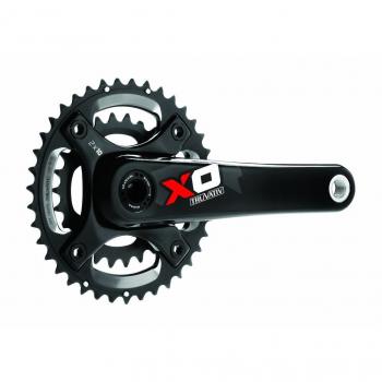 SRAM 00.6115.423.190 X-0 Platos y Bielas, Plata