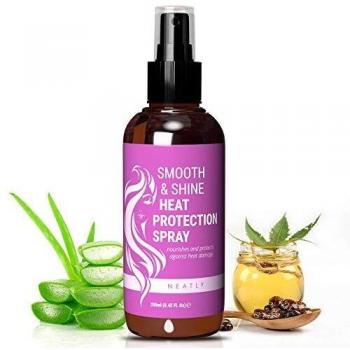 NEATLY Spray Protector Termico Cabello - Protector Calor Cabello con Aloe Vera - Protector de Calor para el Pelo - Protector Termico Cabello para Plancha y Secador - Protector de Calor Pelo Sol, 250ml