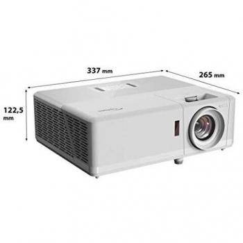 PROYECTOR Laser OPTOMA ZH403 FHD 1080P 4000L Blanco HDMI VGA USB 3D