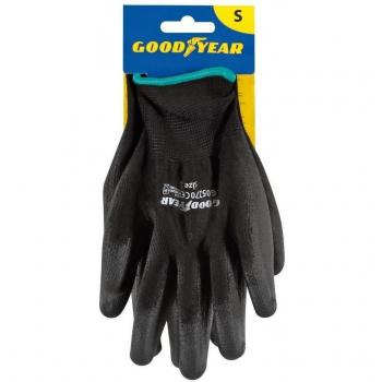 Guante de hilo continuo elastico con la palma recubierta depoliuretano.DORSO VENTILADO talla S