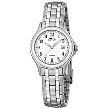 Lotus Reloj Analógico para Mujer de Cuarzo con Correa en Acero Inoxidable 15151/A