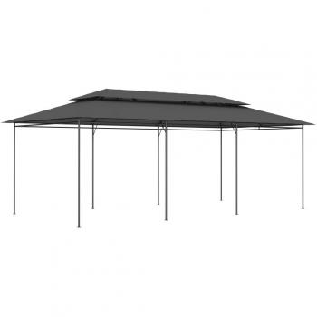vidaXL Gazebo 600x298x270 cm Anthracite