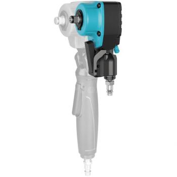 HAZET 9012PTT Llave de impacto de puño Twin Turbo, Par de desbloqueo máximo: 550 Nm, Cuadrado macizo 1/2 pulgadas (12,5 mm), dimensiones: 85 mm