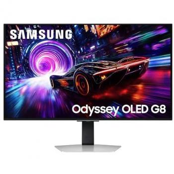 Monitor Gaming Samsung Odyssey G8 32 OLED 240 Hz 4K UHD Plata
