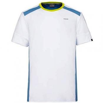 Head Uni Camiseta para Hombre, Hombre, Camiseta, 811249whsbxl, Blanco/Azul Cielo, XL