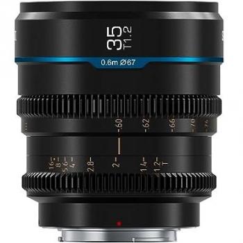 Sirui Nightwalker 35mm T1.2 Cine Lens for Fujifilm X Mount (Manual Focus, Black)