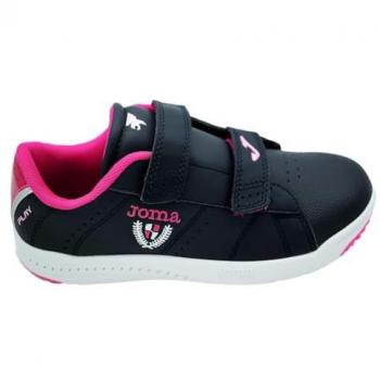 Zapatillas Joma Play 21 Junior Negro, tipo: Zapatillas casual, características: diseño unisex para niños, color negro, talla 27 EU