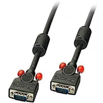LINDY 36375 - Cable Monitor VGA Premium, 5 metros, Color Negro