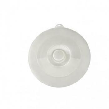 Lurch 220605 Tapa Universal para ollas, sartenes y Cuencos, Silicona, Transparente, 27,5 x 27,5 x 1,5 cm