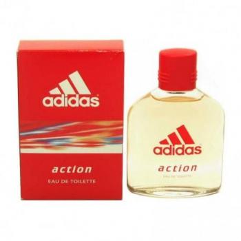 Adidas Action EDT 100 ml no spray con After Shave 100 ml, fragancia masculina, aroma fresco y energizante, ideal para uso diario
