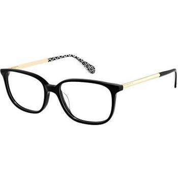 Kate Spade New York KS NATALIA 807 Black Plastic Rectangle Eyeglasses 50mm