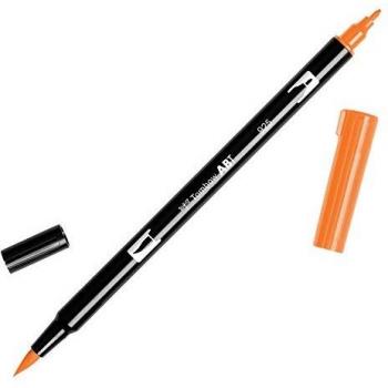 Tombow - Rotulador de punta doble, color rojo
