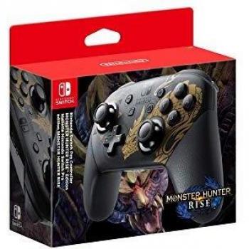 Nintendo Switch Pro-Controller Monster Hunter Rise + cable USB edición limitada