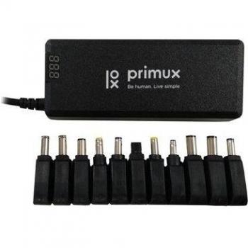 Primux - Cargador Universal Automático para Portátil de 90W con Pantalla