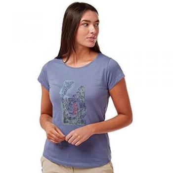Craghoppers Lima SS T-Shirt Camisa, Ciudad de Prblu, 12 para Mujer