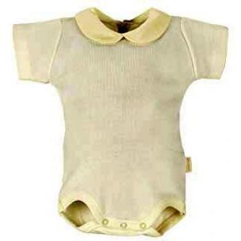 Cambrass 12850 - Body con Cuello y Manga Corta Unisex, Talla 68 cm