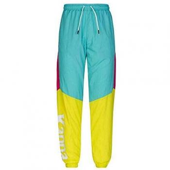 Kappa 90 Barsia Authentic Pantalón, Hombre, Lima/Fucsia/Verde, L