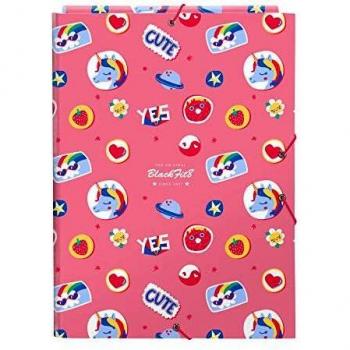 Blackfit8-Blackfit8 Carpeta Folio con 3 Solapas