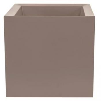 Maceta Cubo Dan-I 30cm Blanco 18L Cemento - Wellhome