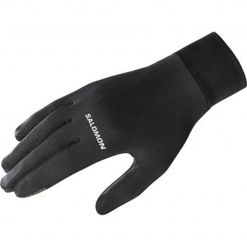 Guantes Cross Warm Salomon - Guantes de running, color negro, talla L