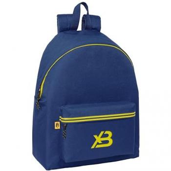 Mochila Escolar Kings League X Buyer Azul 33 x 42 x 15 cm, calidad y máxima resistencia, cómoda y versátil