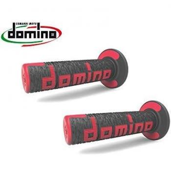 Puños Domino A360 Off-road Comfort 120mm Negro / Verde
