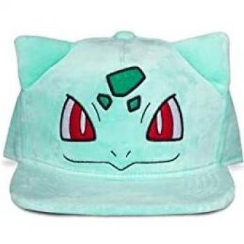 DIFUZED Pokemon - Casquette Unisex - Bulbizarre