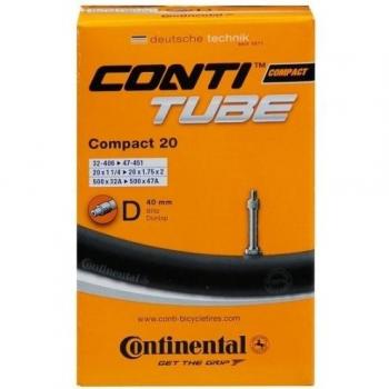 Continental Men's Compact 20 Inner Tube, Other, 32/47-406/451