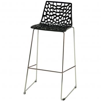 Conjunto de bar WILTON 4 patas Negro grafito