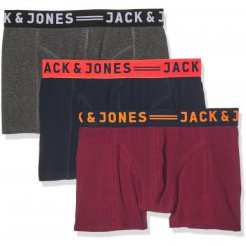 Jack & Jones Jaclichfield Multicolor Boxer Trunks 3-Pack for Men, Size XL