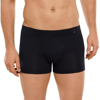 Bóxer Schiesser Long Life Soft Azul Negro L - Transpirable, Suave, Sin Ingreso