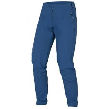 Pantalón largo Endura MT500 Burner Lite para ciclismo mujer, color azul, talla XL