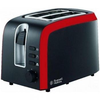 Russell Hobbs 19610-56 Desire - Tostador, 930 W, función descongelar, soporte calienta panecillos