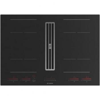 Placa de inducción al vacío 83 cm 4 fuegos 7400w negra Faber