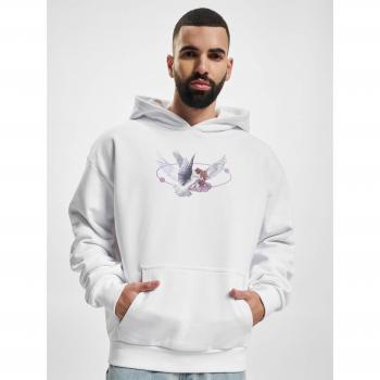 Vive La Liberte Oversize White Hoodie for Men XS