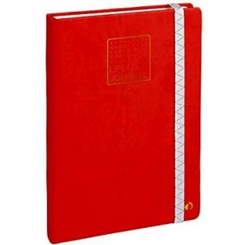Quo Vadis 2371105Q - Life Journal DOTS 15x21cm, Método Bullet Journal, Rojo