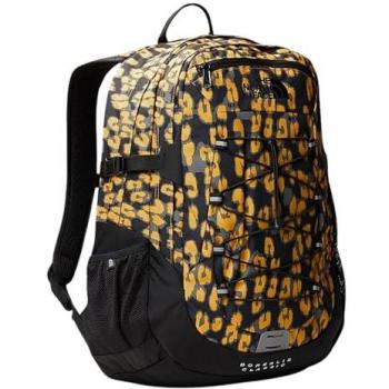 Mochila The North Face Borealis Classic 29L naranja estampado negro, amarillo, Summit Gold Leopard Print, Talla única Unisex Adulto