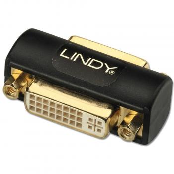 Adaptadores para DVI y VGA, marca Lindy negro Negro DVI-I Doppelkupplung Premium