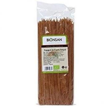 Bionsan Espaguetis Integrales de Trigo Espelta - 6 Paquetes de 500 gr - Total: 3000 gr