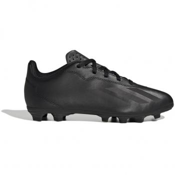Botas de fútbol adidas X Crazyfast.4 FXG versátiles infantiles negras y básicas