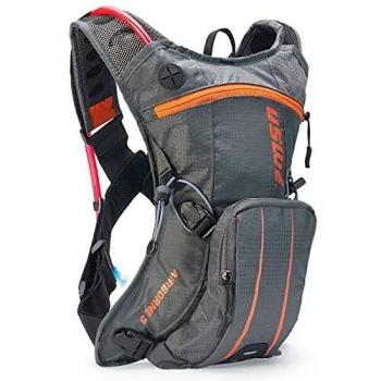 USWE Airborne Mochila de hidratación, Unisex Adulto, Gris, Talla única