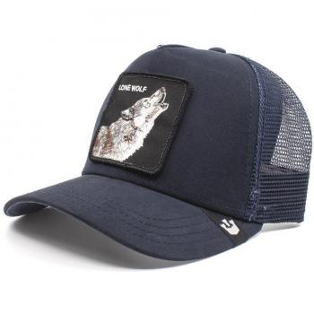 Goorin Bros. The Lone Wolf Navy Trucker Cap